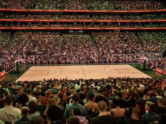 Climate Pledge Arena - Section 1 Seat View