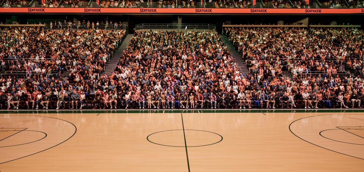 Climate Pledge Arena - Section 1 Seat View