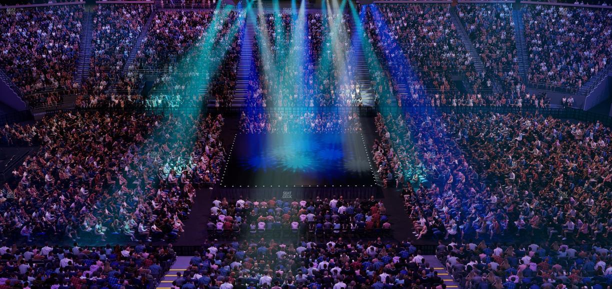 Climate Pledge Arena - Section 101 W Seat View