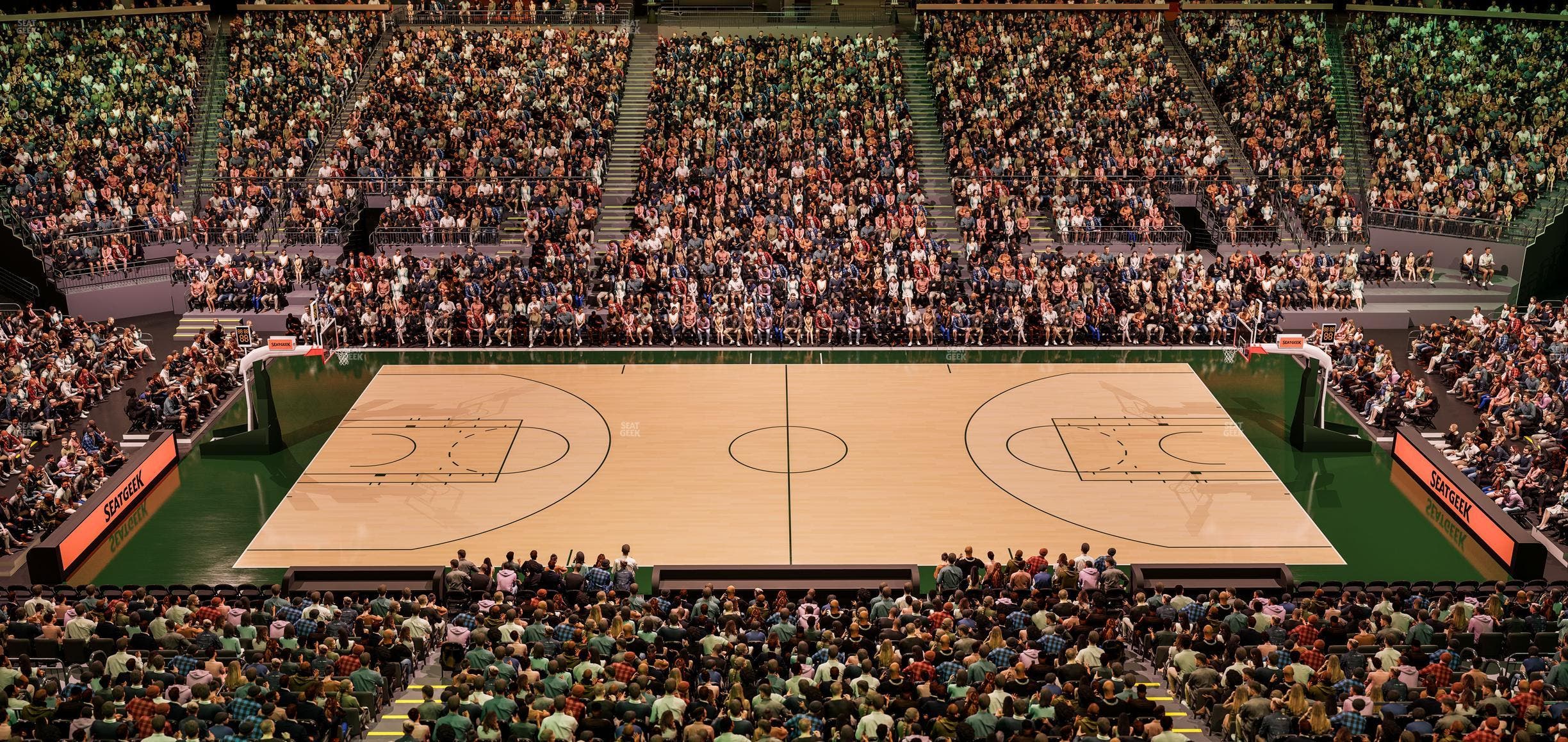 Climate Pledge Arena - Section 101 Seat View