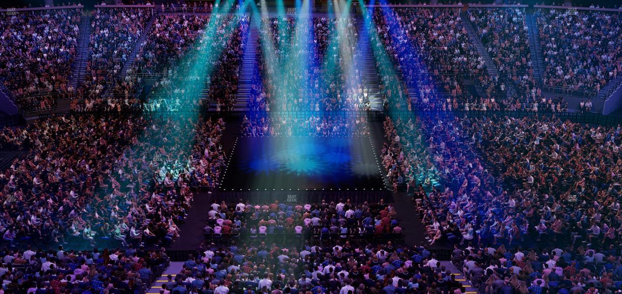 Climate Pledge Arena - Section 101 Seat View