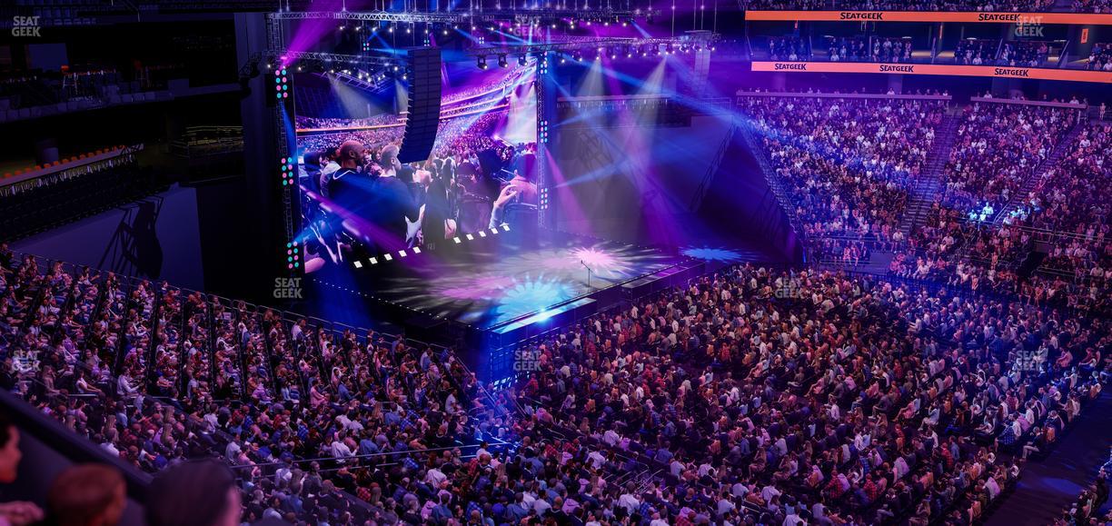 Climate Pledge Arena - Section 101 Seat View