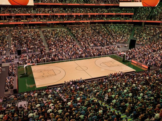 Climate Pledge Arena - Section 102 Seat View
