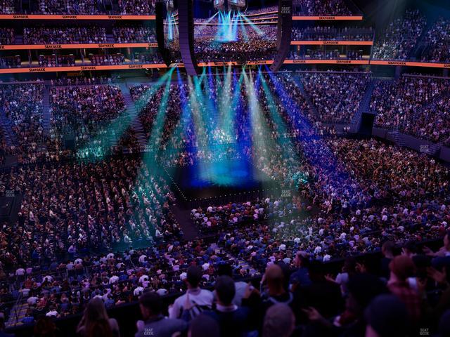 Climate Pledge Arena - Section 102 Seat View