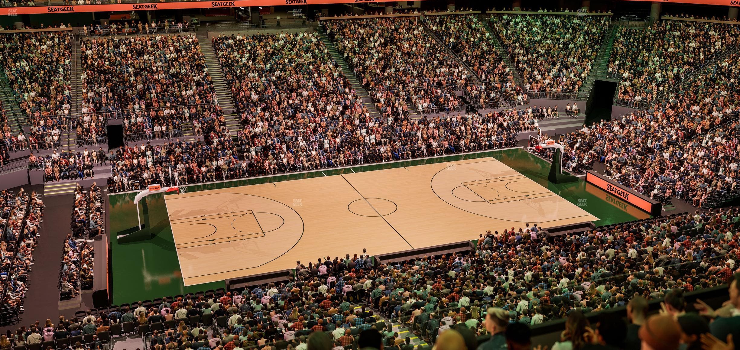 Climate Pledge Arena - Section 102 Seat View