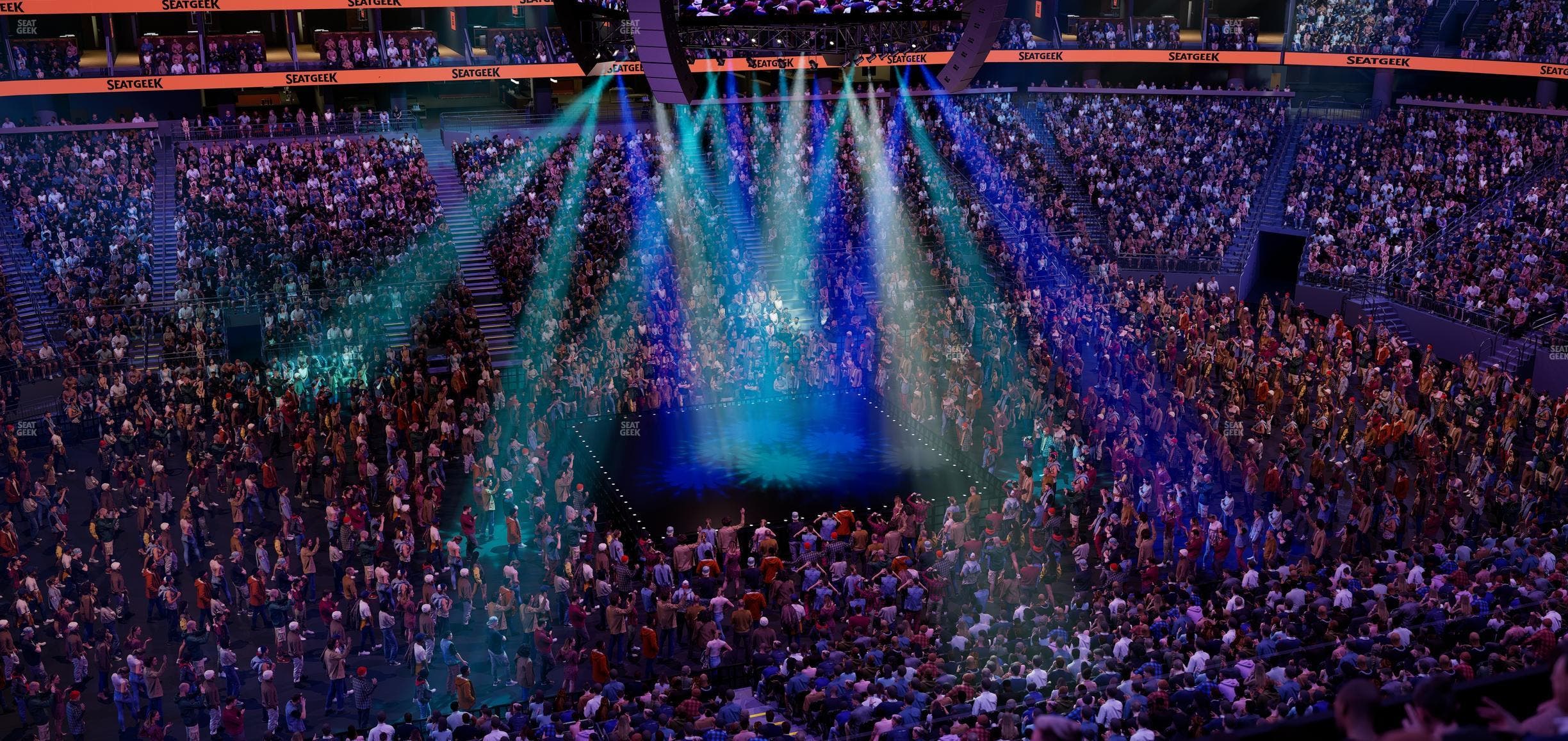 Climate Pledge Arena - Section 102 Seat View