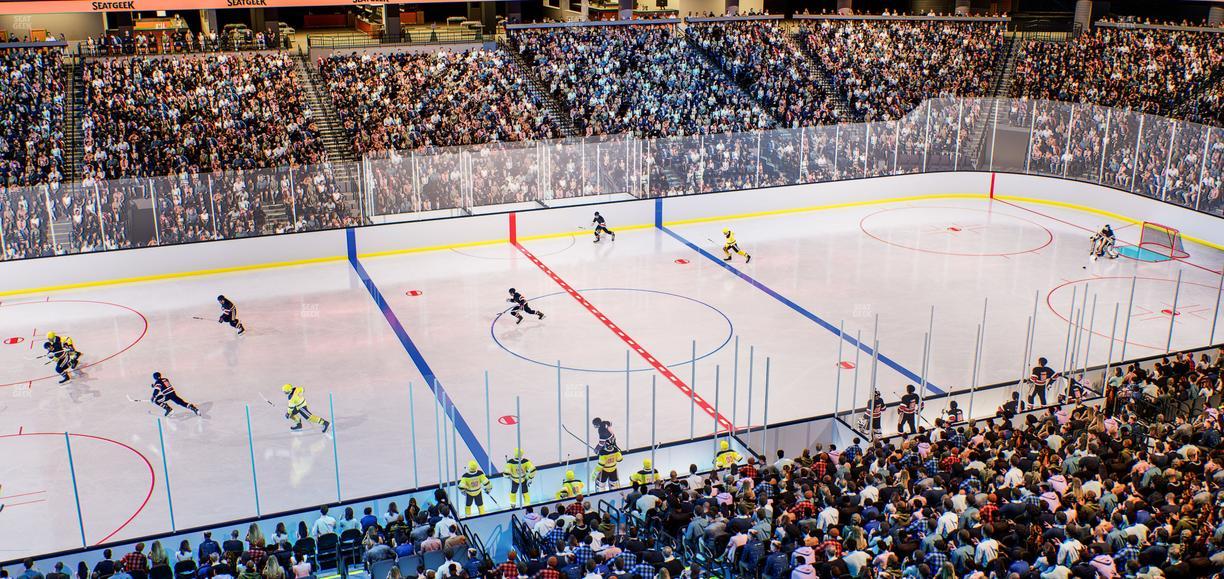 Climate Pledge Arena - Section 102 Seat View