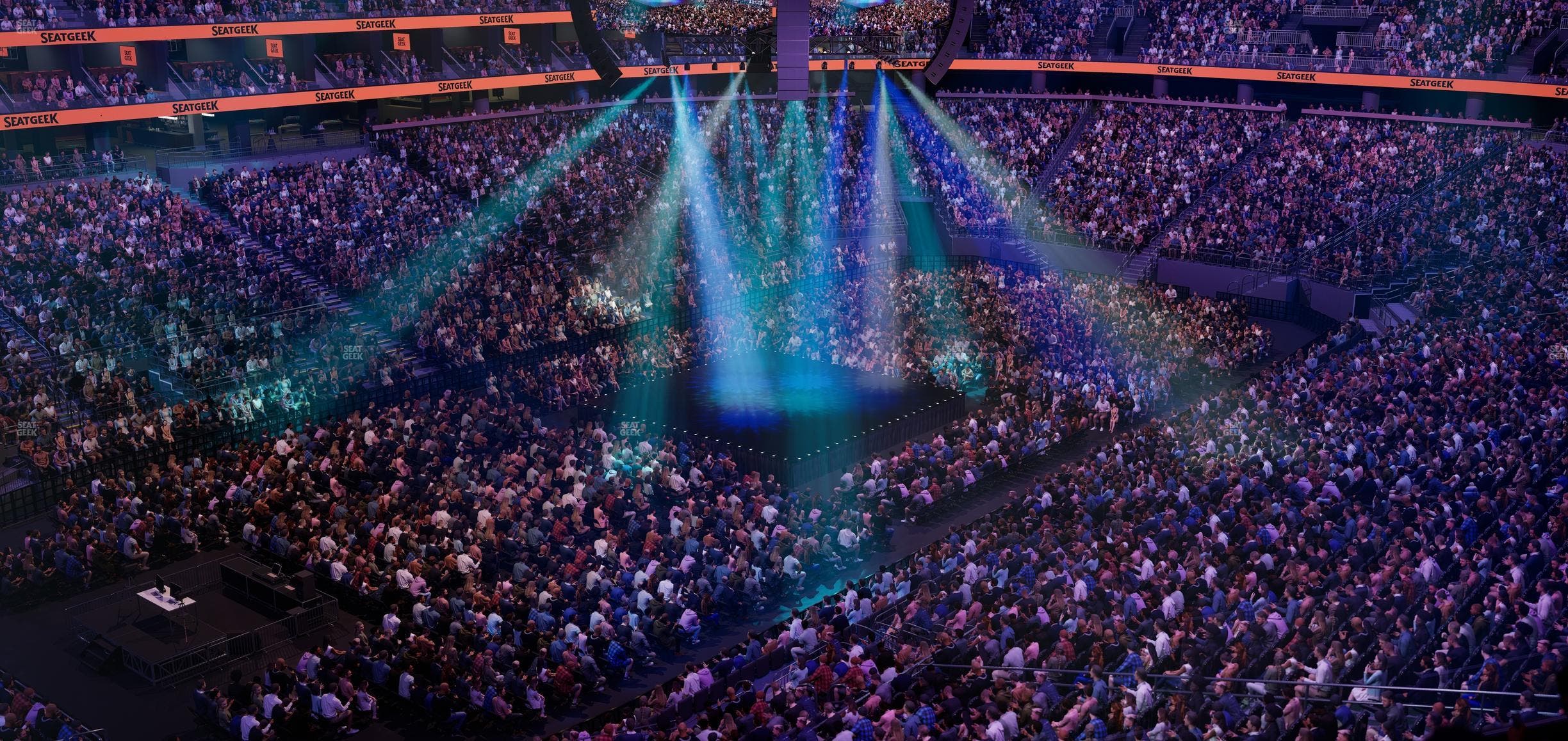 Climate Pledge Arena - Section 104 Seat View