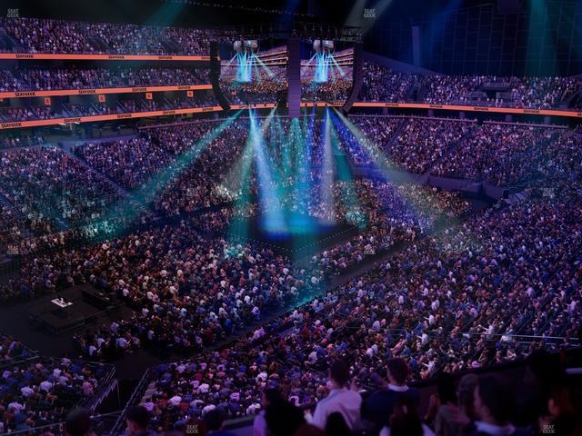 Climate Pledge Arena - Section 104 Seat View