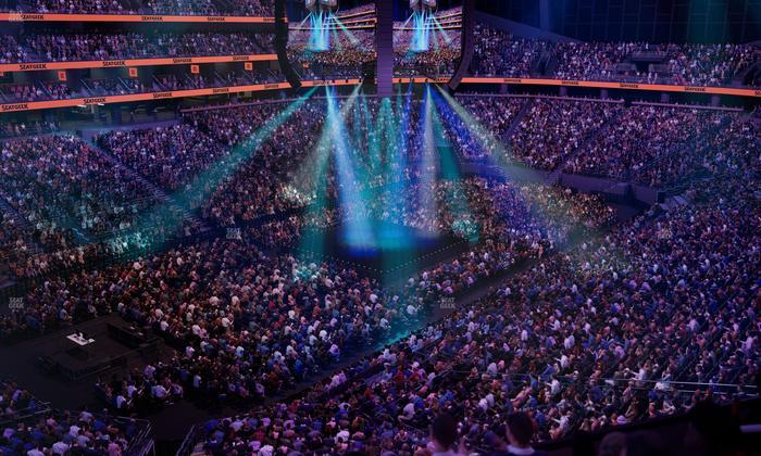 Climate Pledge Arena - Section 104 Seat View