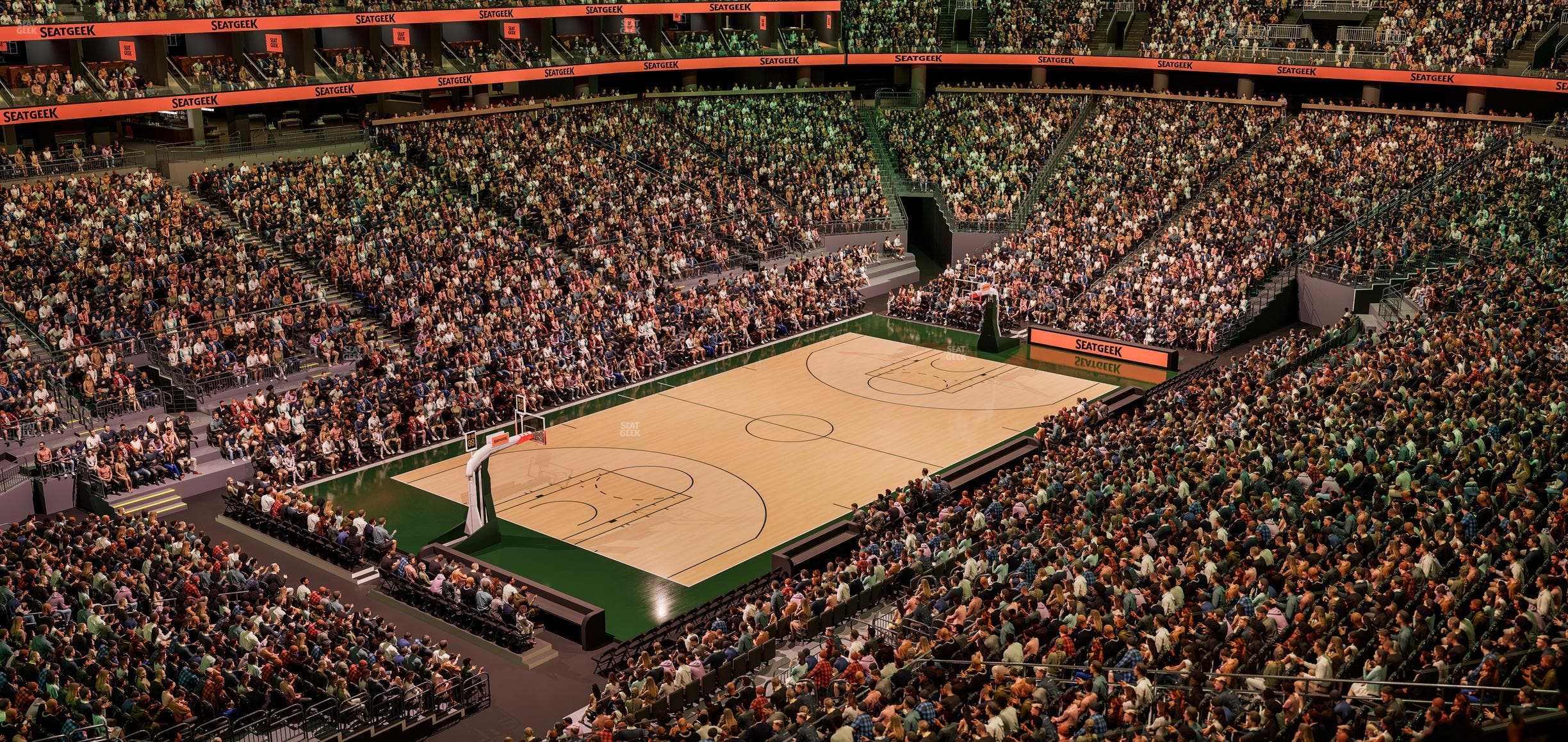 Climate Pledge Arena - Section 104 Seat View