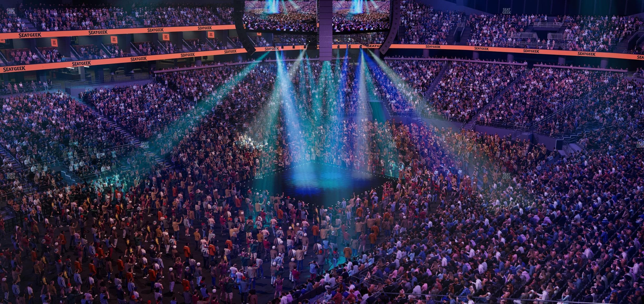 Climate Pledge Arena - Section 104 Seat View