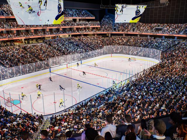 Climate Pledge Arena - Section 104 Seat View Climate Pledge Arena - Section 104 Seat View