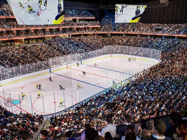 Climate Pledge Arena - Section 104 Seat View
