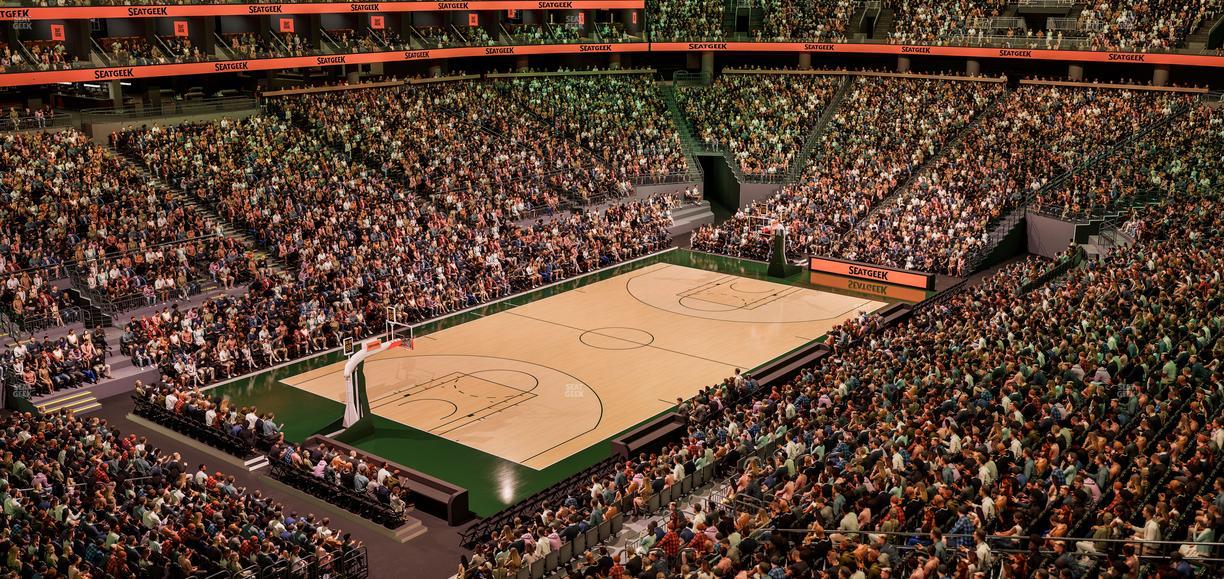 Climate Pledge Arena - Section 104 Seat View