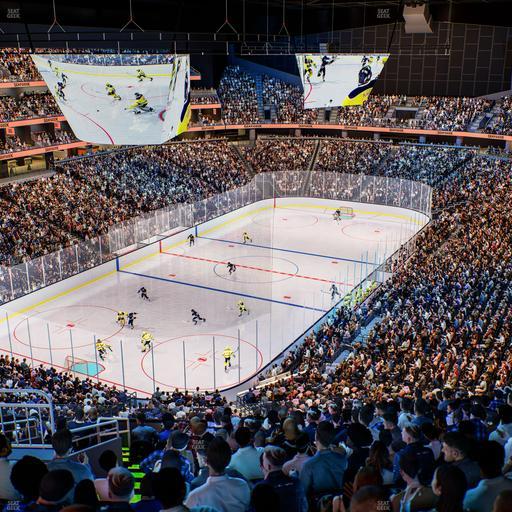 Climate Pledge Arena - Section 105 Seat View