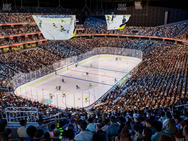 Climate Pledge Arena - Section 105 Seat View Climate Pledge Arena - Section 105 Seat View