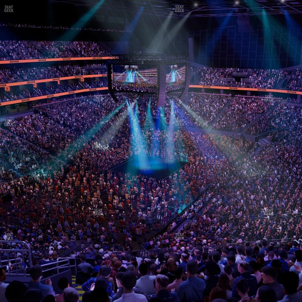 Climate Pledge Arena - Section 105 Seat View