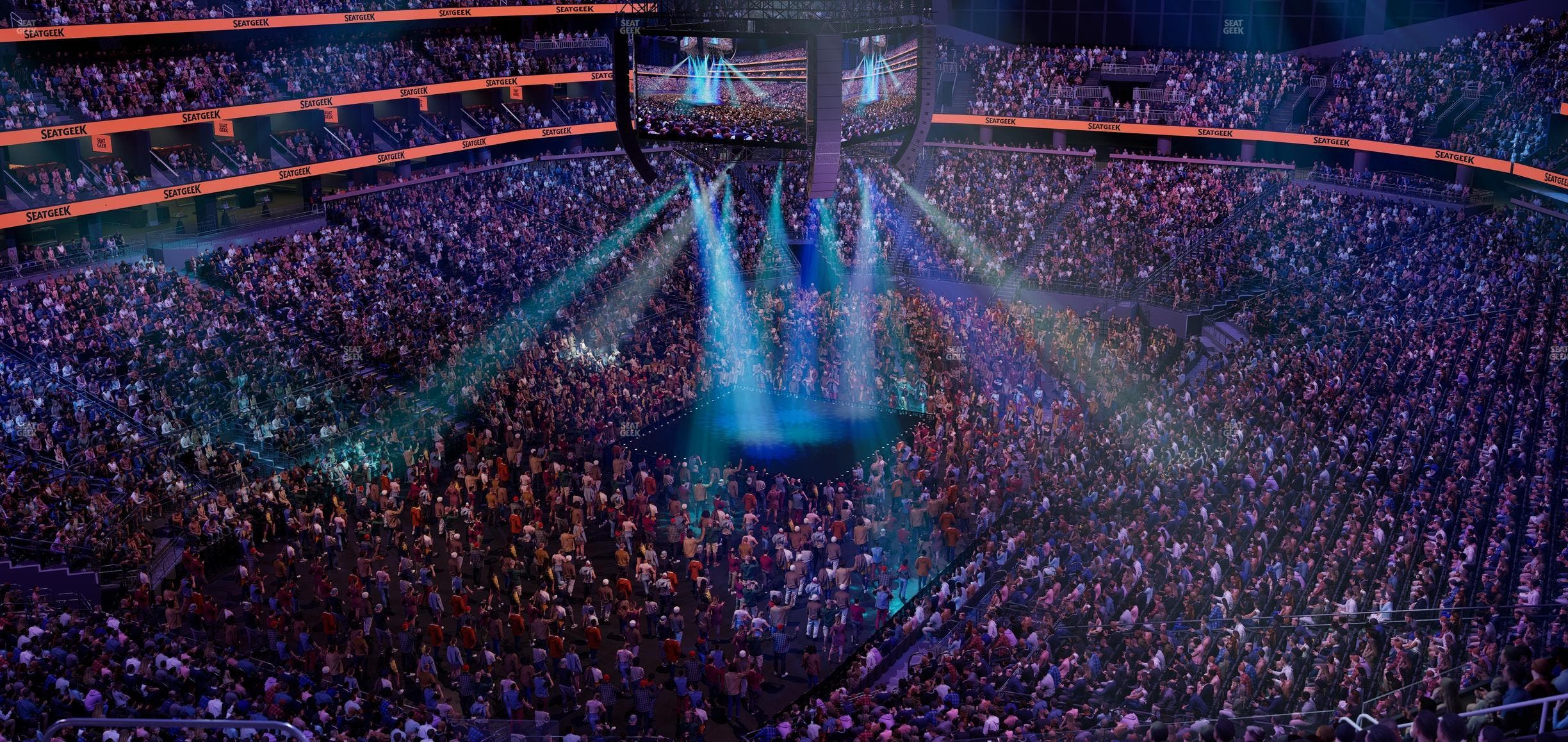 Climate Pledge Arena - Section 105 Seat View