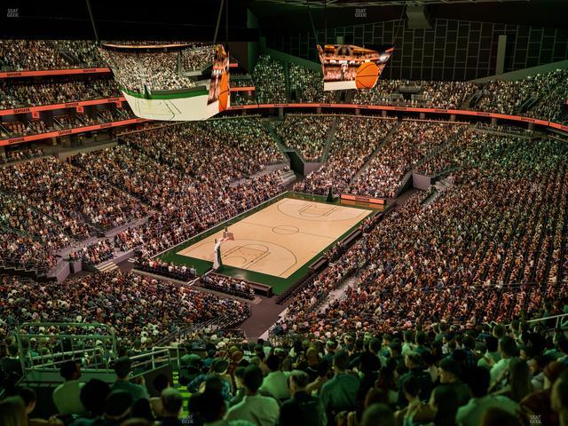 Climate Pledge Arena - Section 105 Seat View