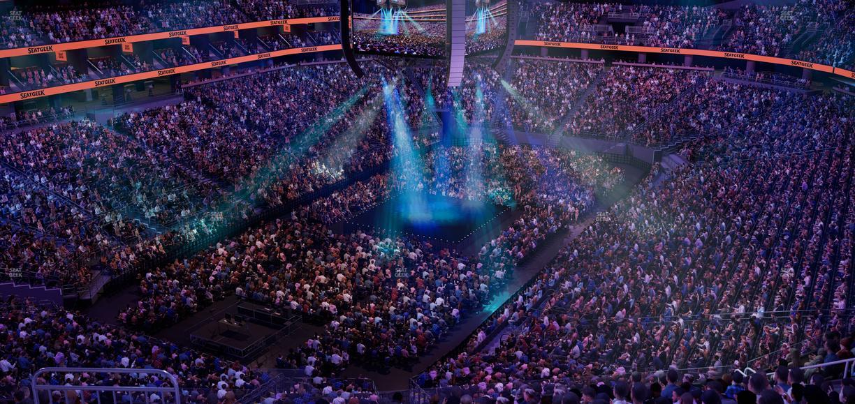 Climate Pledge Arena - Section 105 Seat View