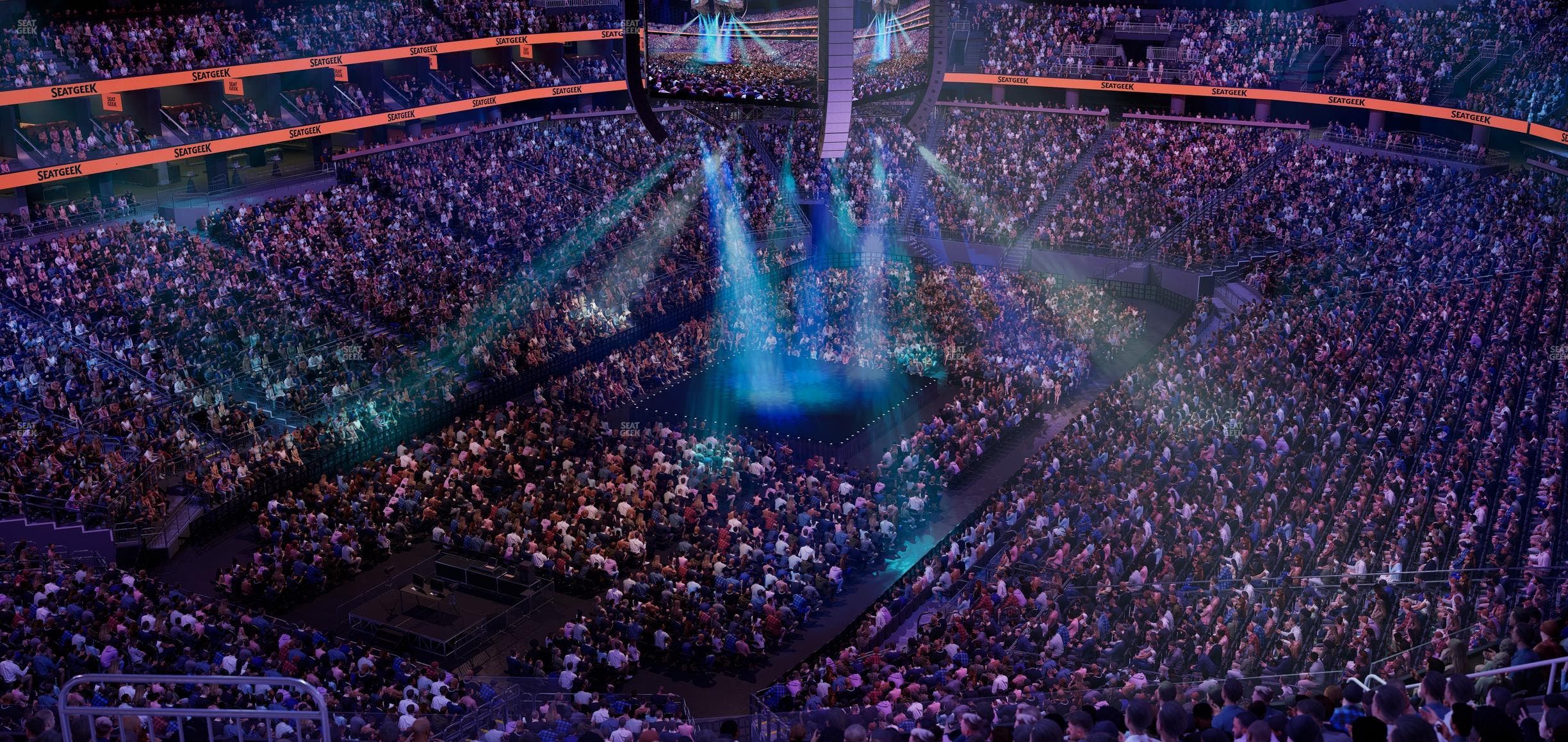Climate Pledge Arena - Section 105 Seat View