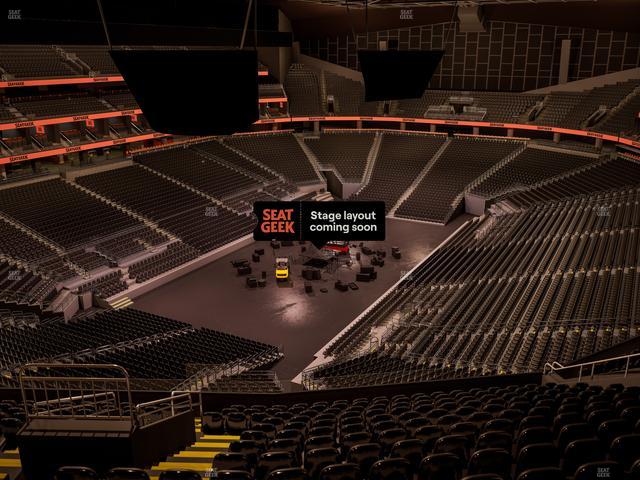 Climate Pledge Arena - Section 105 Seat View