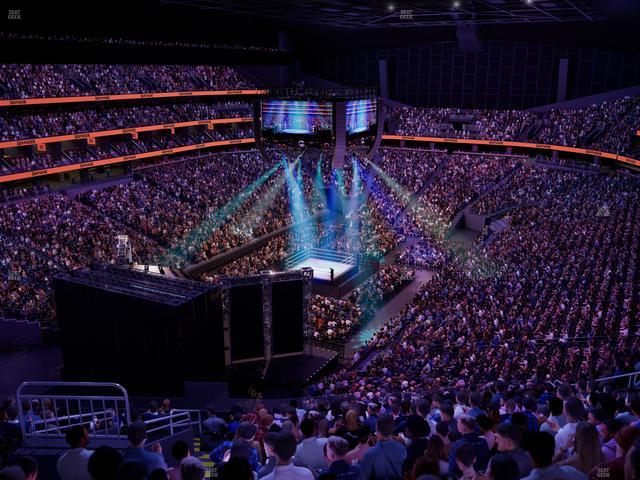 Climate Pledge Arena - Section 105 Seat View Climate Pledge Arena - Section 105 Seat View