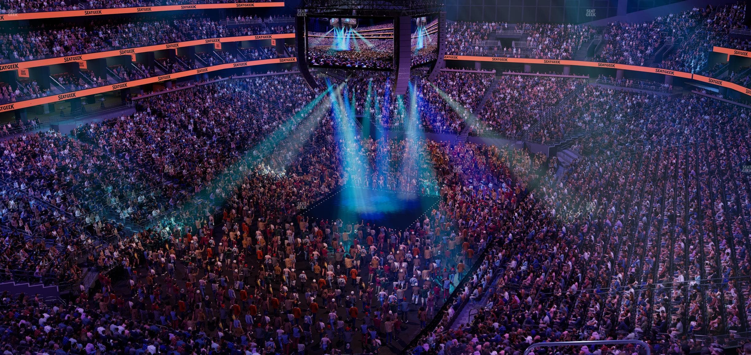 Climate Pledge Arena - Section 106 Seat View