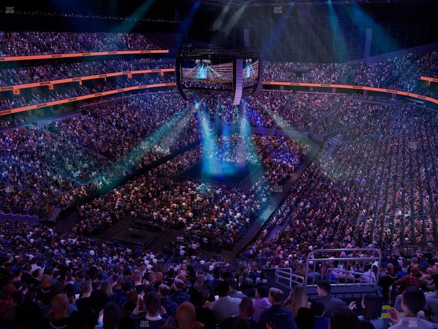 Climate Pledge Arena - Section 106 Seat View