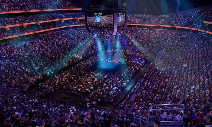 Climate Pledge Arena - Section 106 Seat View