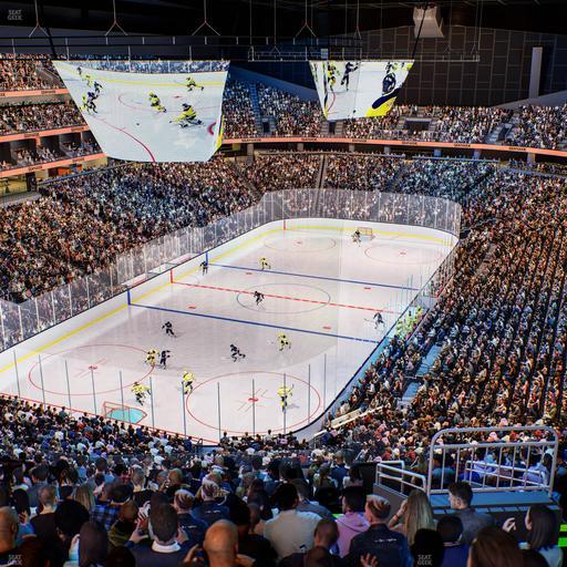 Climate Pledge Arena - Section 106 Seat View