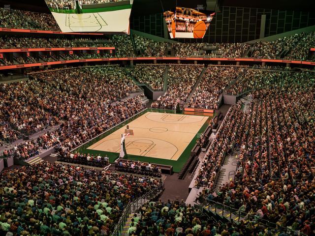 Climate Pledge Arena - Section 106 Seat View