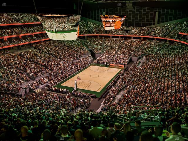 Climate Pledge Arena - Section 106 Seat View