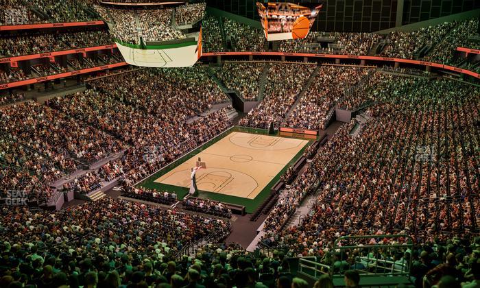 Climate Pledge Arena - Section 106 Seat View