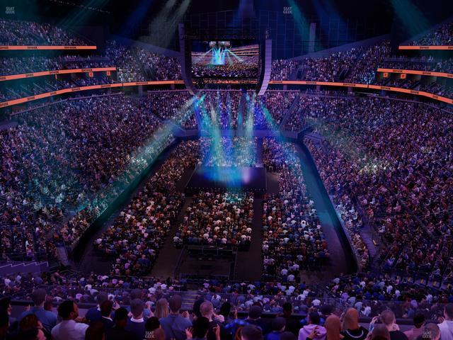 Climate Pledge Arena - Section 107 Seat View