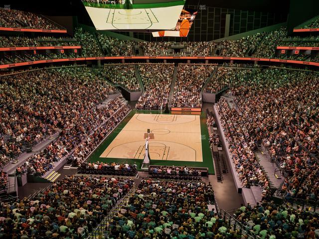 Climate Pledge Arena - Section 107 Seat View