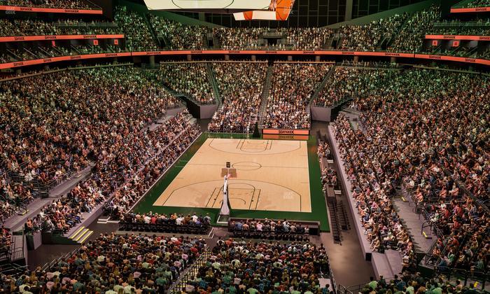 Climate Pledge Arena - Section 107 Seat View