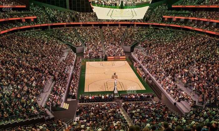 Climate Pledge Arena - Section 108 Seat View