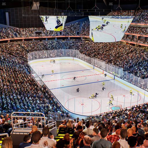 Climate Pledge Arena - Section 109 Seat View