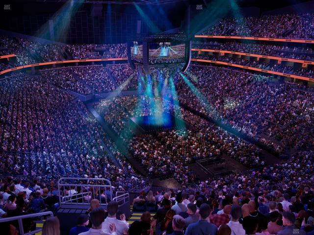 Climate Pledge Arena - Section 109 Seat View