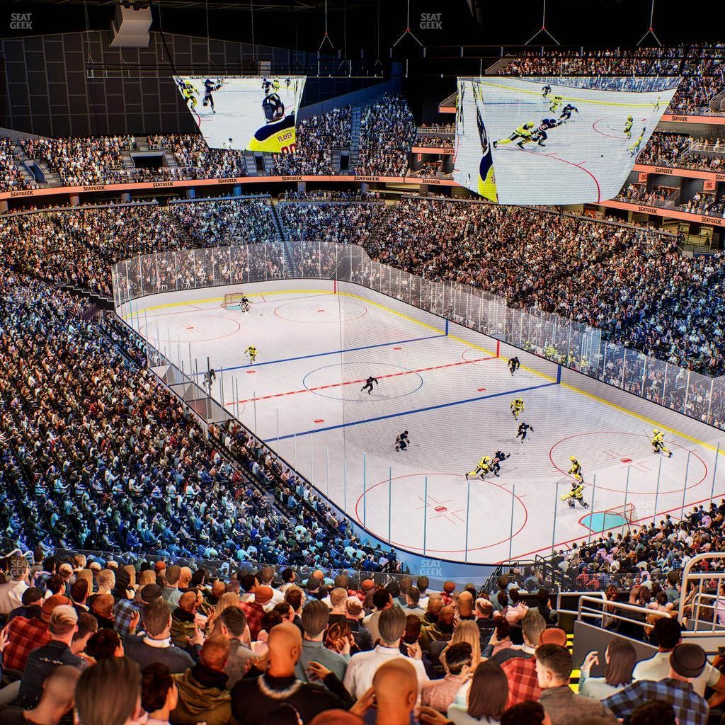 Climate Pledge Arena - Section 110 Seat View