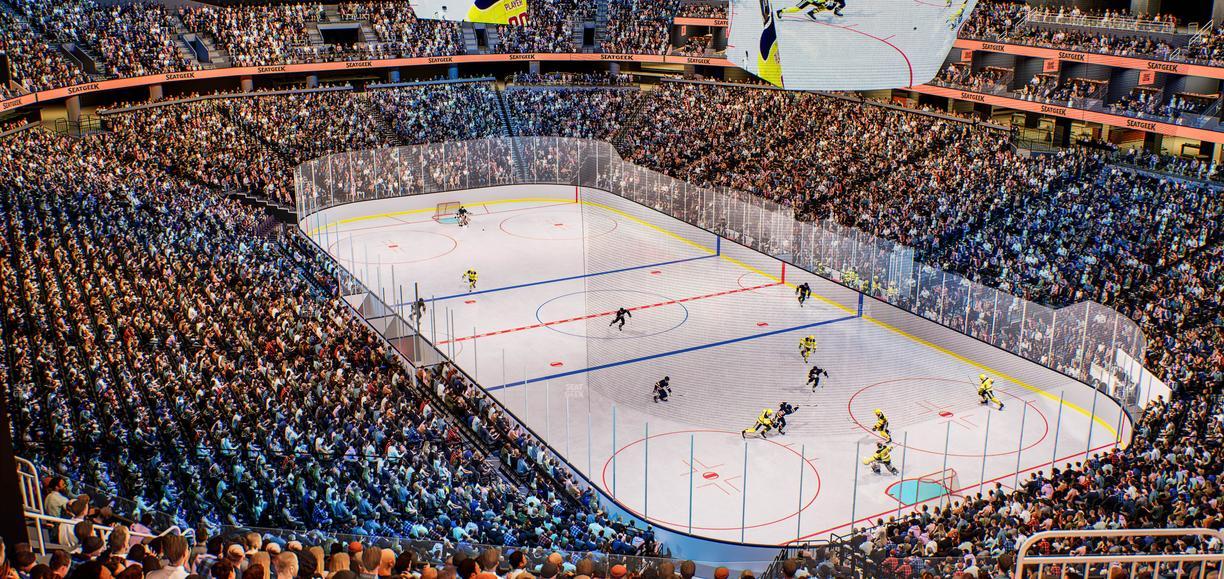 Climate Pledge Arena - Section 110 Seat View