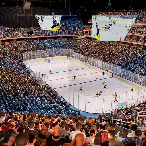 Climate Pledge Arena - Section 110 Seat View