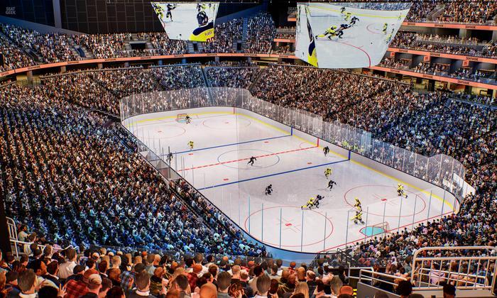 Climate Pledge Arena - Section 110 Seat View