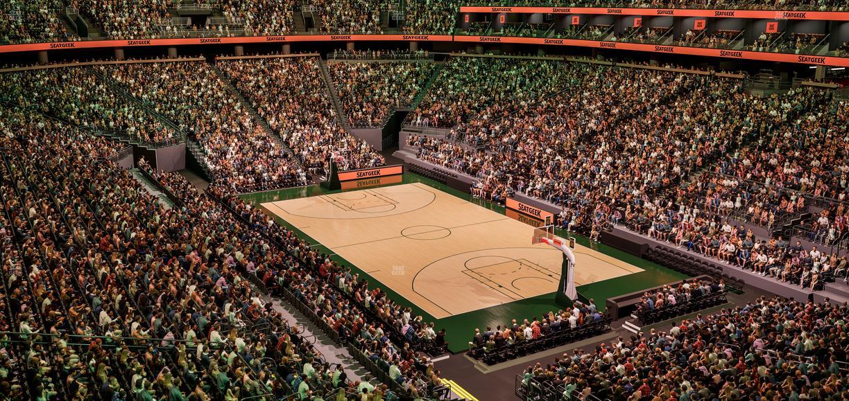 Climate Pledge Arena - Section 110 Seat View