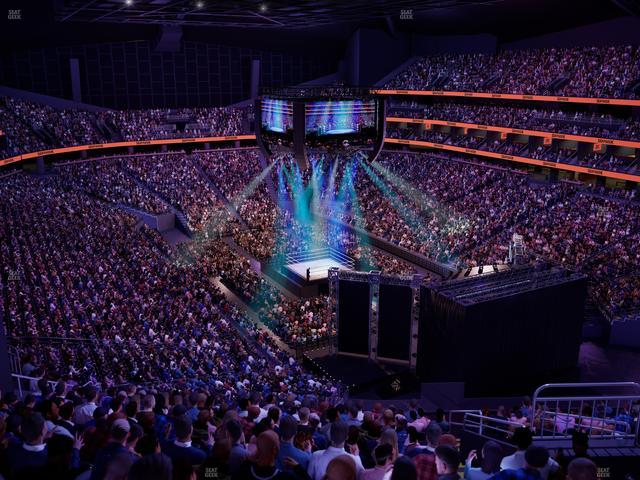 Climate Pledge Arena - Section 110 Seat View Climate Pledge Arena - Section 110 Seat View