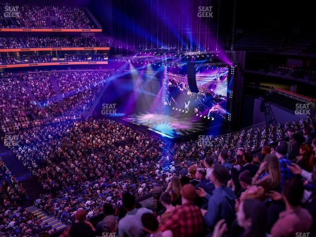 Climate Pledge Arena - Section 114 Seat View Climate Pledge Arena - Section 114 Seat View