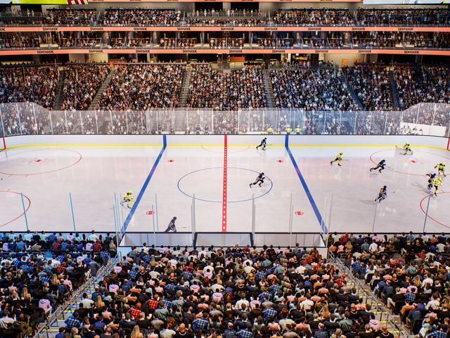 Climate Pledge Arena - Section 114 Seat View