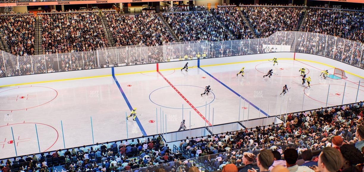 Climate Pledge Arena - Section 115 Seat View